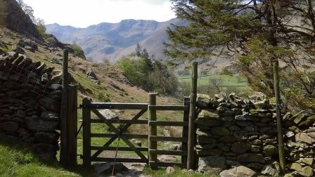 6 night walk the Cumbria way from Ulverston to Keswick england, lakes district, lakes country. Coniston old man.